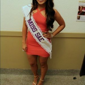 Hot Pink Bodycon dress